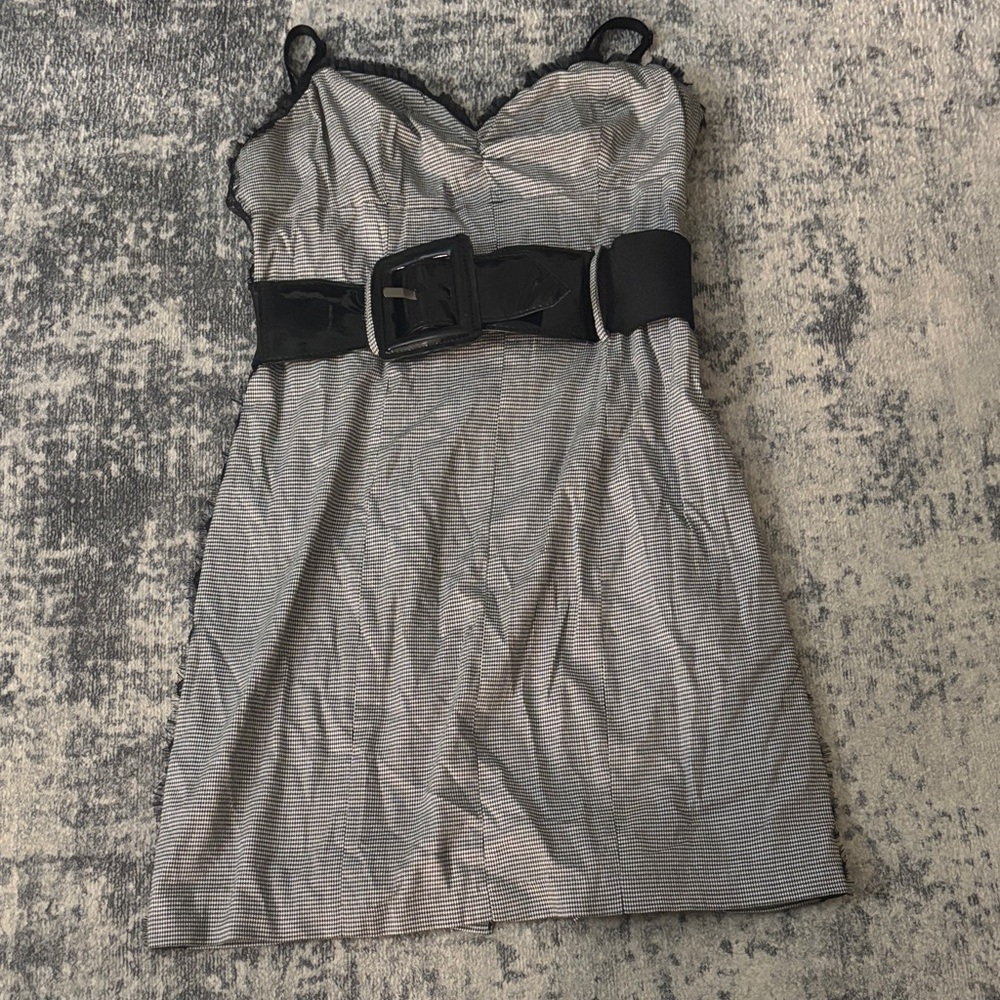 Guess Black and Gray Women's Dress